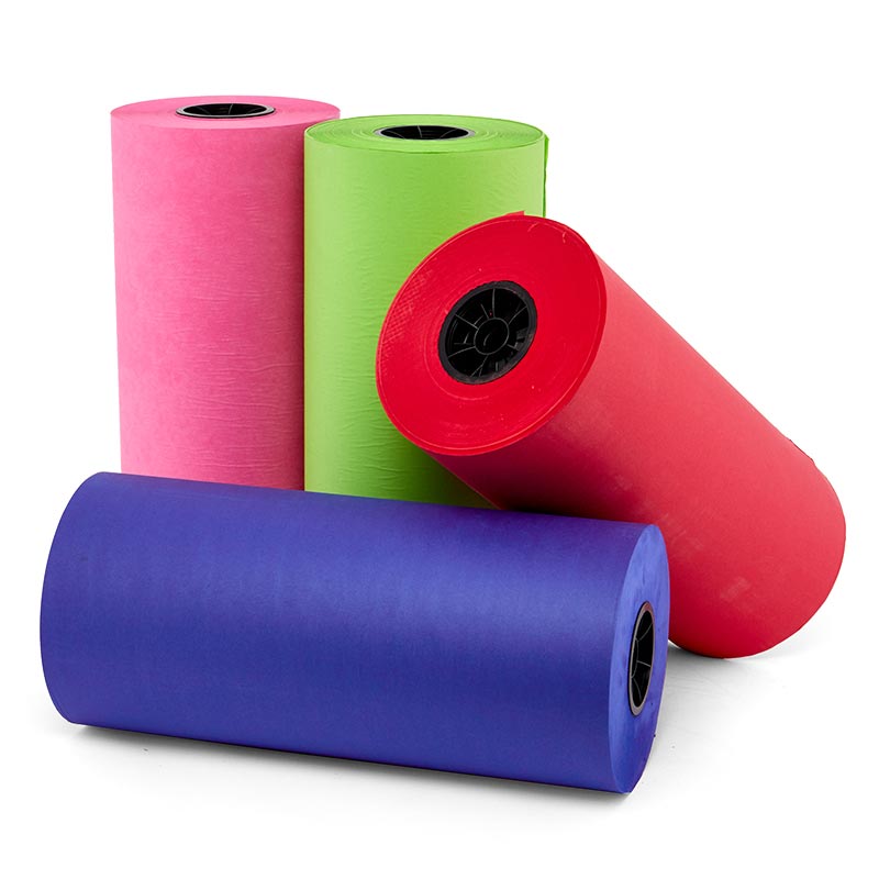 Premium Colored Packing Paper Jumbo Rolls